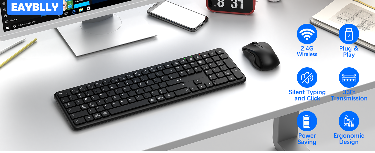 wireless keyboard and mouse