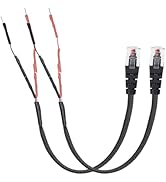 Sousery 2PCS RJ11 Replacement Mirror Wire Power Cord for Uniden Radar Detectors,Fits R4 R3 R1 R7 ...