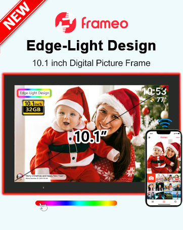 led light digital photo frame