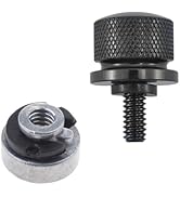 Icyfond 2Pcs Motorcycle Seat Bolt, Motor Seat Bolt Screw Rear Mount Screw Kit, Alloy Quick Mount ...