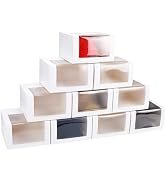 PH PandaHall 10 Pack Gift Boxes with Window Display for Hat Storage Containter for Baseball Cap 7...