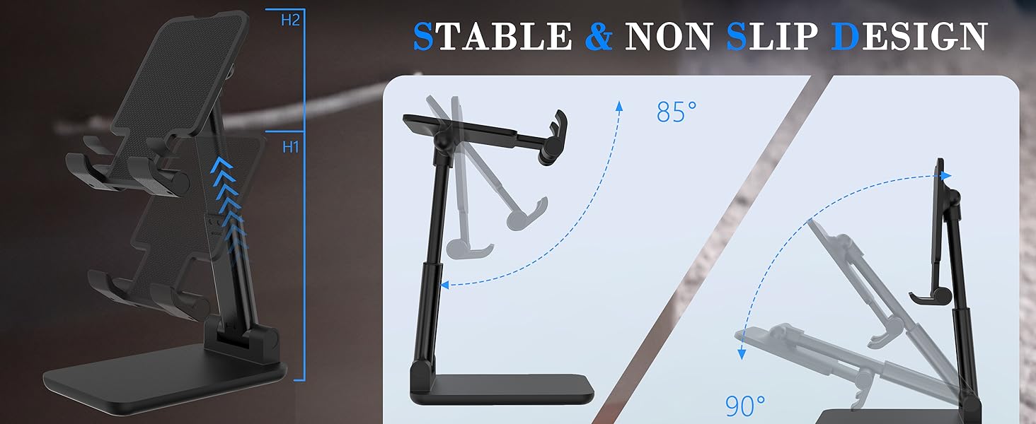 stable &amp;amp; non slip design