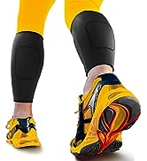 Calf Compression Sleeve by SPARTHOS (Pair) – Leg Compression Brace for Men and Women – Shin Splin...
