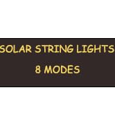 oopswow Solar String Lights 2Pack 30LED Outdoor Waterproof Simulation Honey Bees Decor for Garden...