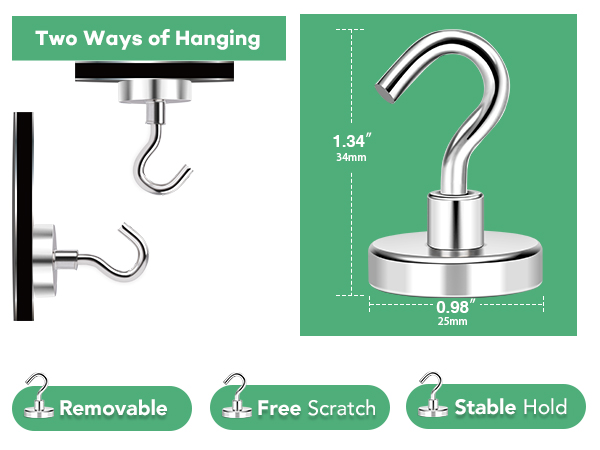 magnetic hooks