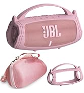Silicone Cover and Hard Travel Case for JBL Charge 4 / Charge 5 Portable Bluetooth Speaker Access...