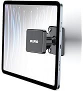 OHLPRO Magnetic Tablet Wall Mount Holder, 360° Rotatable Drilling Base iPad Wall Holder with 2 Me...