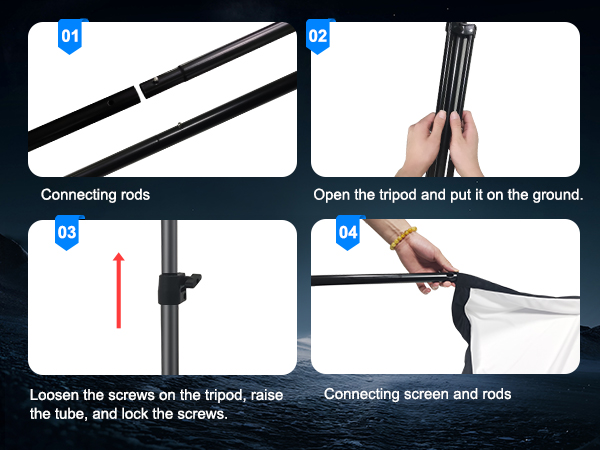 large projector screen