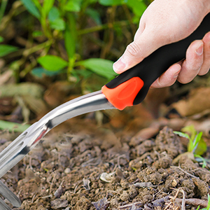 hand rake garden tool