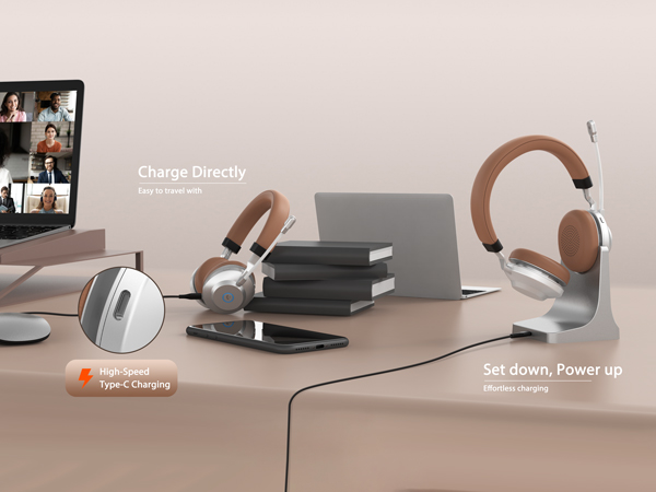 wireless work headset