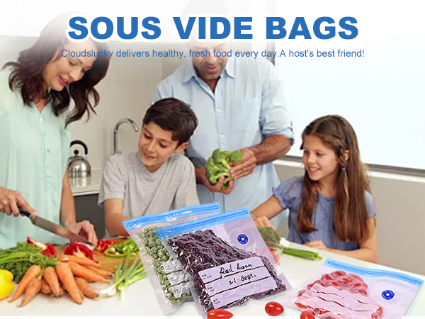 Cloudslucky Sous vide bags vacuum bags