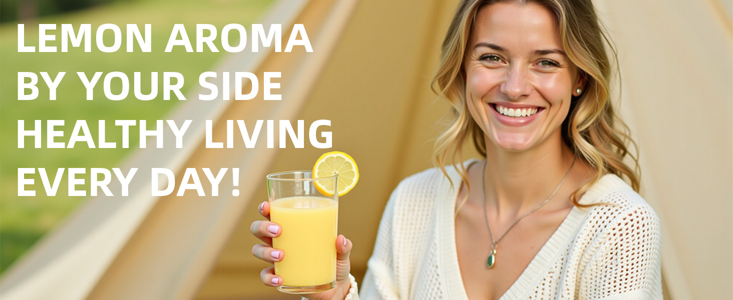 LEMON AROMABY YOUR SIDE HEALTHY LIVINGEVERY DAY!
