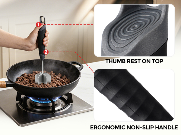 Ground Beef Chopper Tool