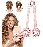 BONNET QUEEN Heatless Hair Curler for Heatless Curls Overnight, All-in-One Sleepy Tie Satin Curli...