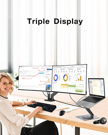 triple display Docking station