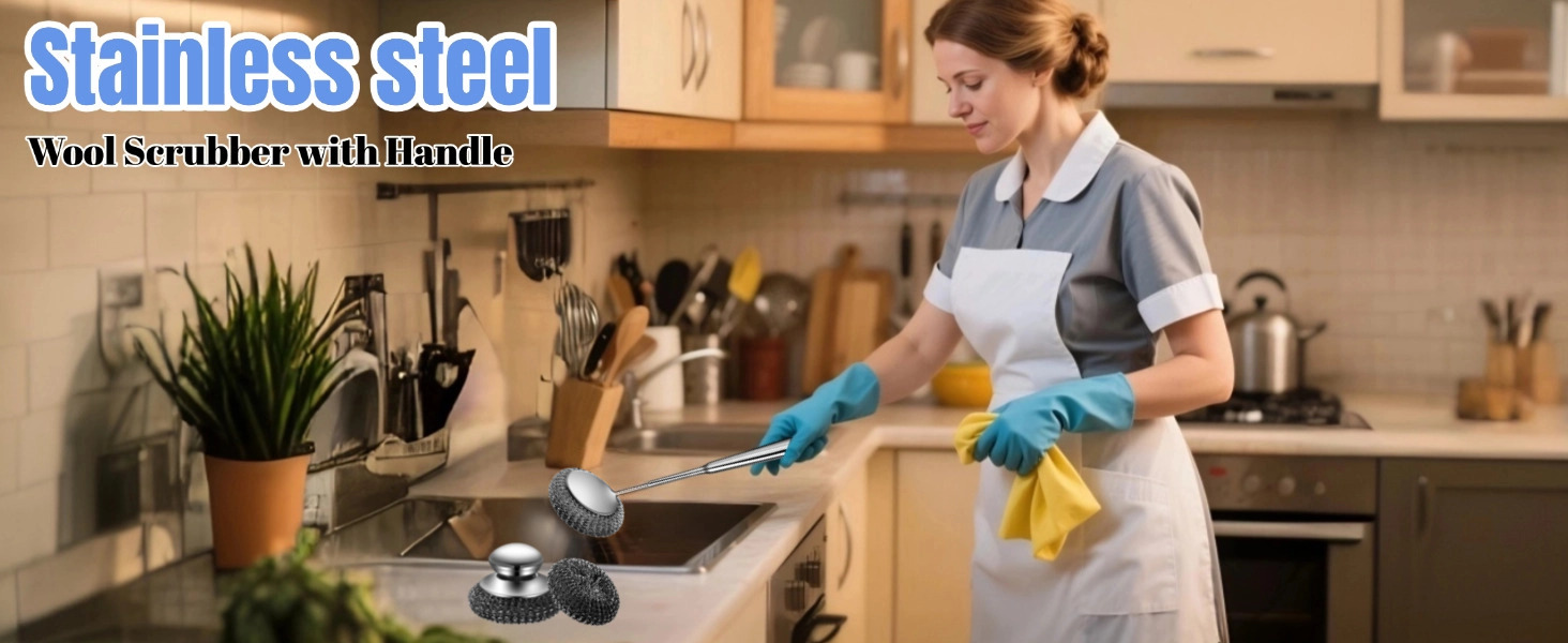 Steel Wool Scrubber