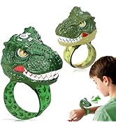 Vvinca Dinosaur Walkie Talkies for Kids 2 Pack - Toys for Boys Age 3-5 5-7 8-12 T-Rex Adjustable ...