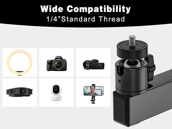 1/4 inch screw projector wall mount projector ceiling mount