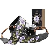 Padwa Lifestyle Purple Flower Camera Strap - 2