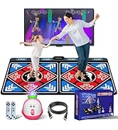 YRPRSODF Dance Mat for Kids and Adults,Double Dance Mats with Camera,Electronic Dance Pad for TV,...