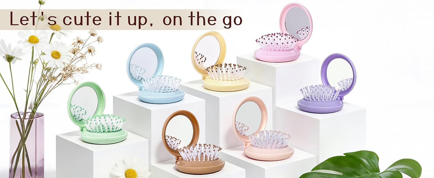 mini hair brushes