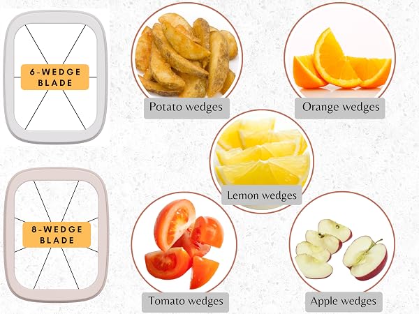 Perfect Vegetable &amp; Fruit Wedges Every Time with the Brieftons PerfectCut Food Chopper
