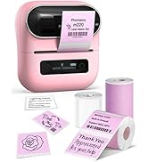 Phomemo M220 Label Maker, 3.14 Inch Bluetooth Thermal Label Printer, Compatible with Phone &amp; PC, ...