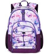 ZORFIN Backpack for School, Travel: Bookbag for Girls Boys - Kids Backpack with Multi Compartment...