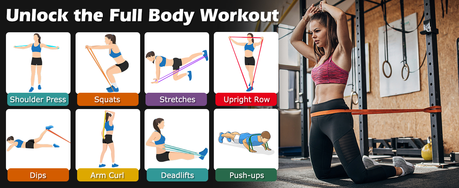 resistance bands for working out