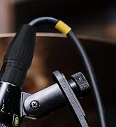 Yinker XLR Male to Female Microphone Cable for Speaker or PA Systmen - 5ft/2pack, 3 Pin XLR Male ...