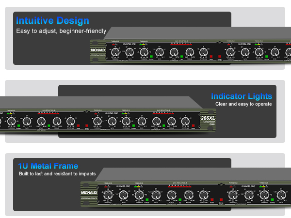 Intuitive Design?Indicator Lights?1U Metal Frame