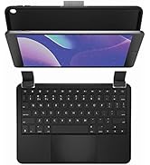 Brydge 10.2 MAX+, Wireless iPad Keyboard Case with Trackpad for iPad 9th, 8th & 7th Generation, M...