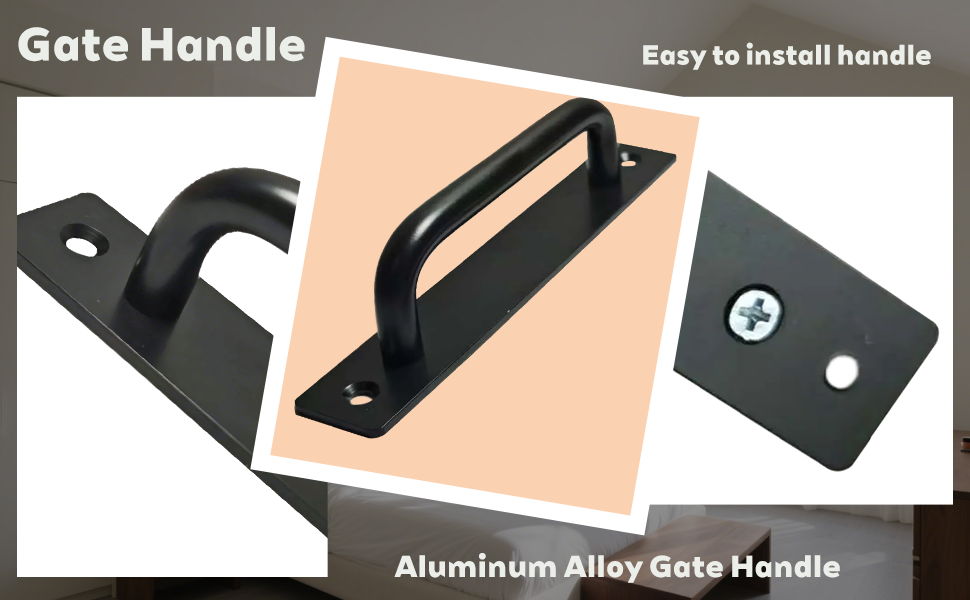 Premium Aluminum Alloy Gate Handle
