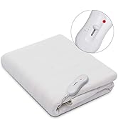 Giantex Standard Massage Table Warmer, Heated Mattress Pad, Spa Table Heating Pad with Three Heat...