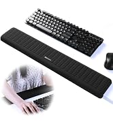 UnivoColors PostureUp L-Shaped Desk Long Wrist Rest Elbow, Non-Slip, Memory Foam, Desk Edge Suppo...