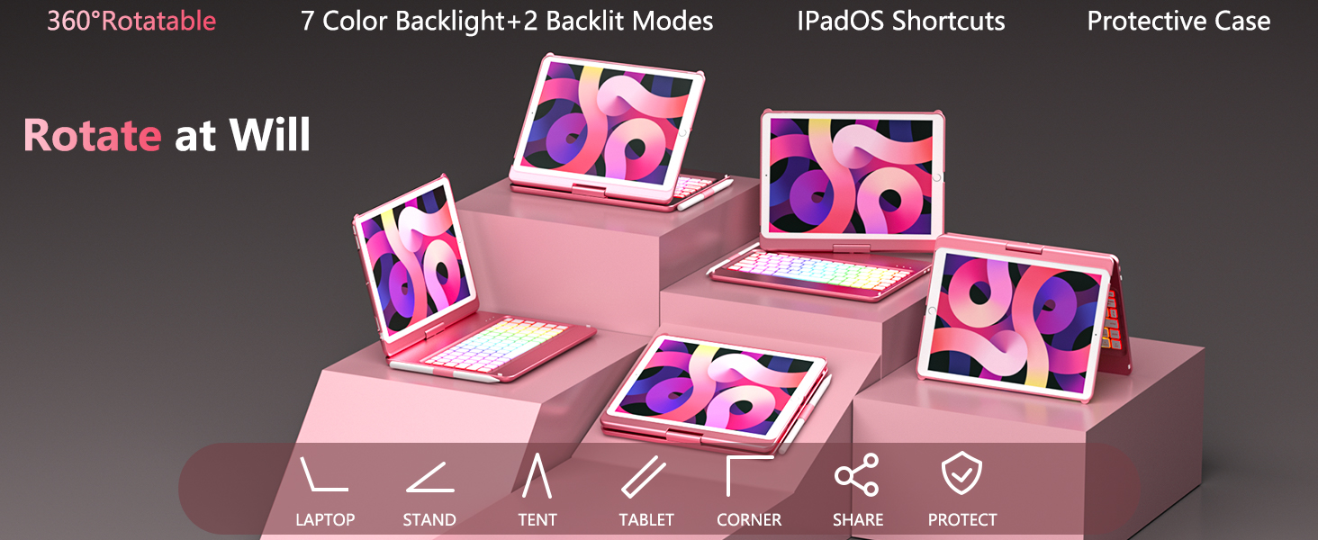 ipad 9th generation case with keyboard