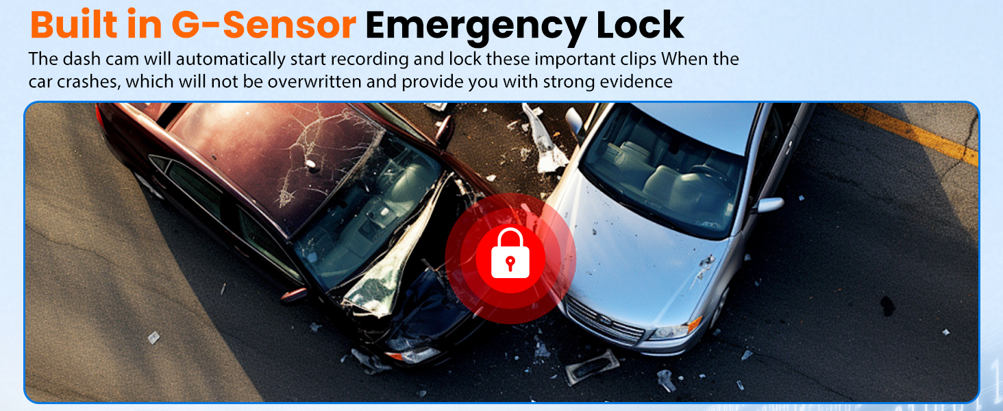 dash cam G-sensor