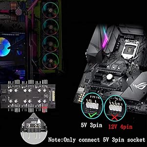 pwm fan argb led hub