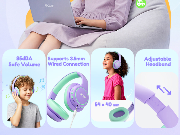 kids bluetooth headphones