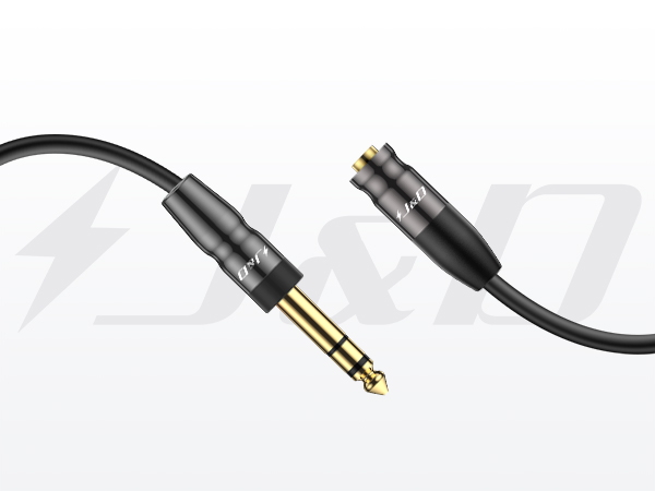 1/4 inch TRS to 3.5mm TRS Cable,Gold-plated plugs,Audio Extension Cable