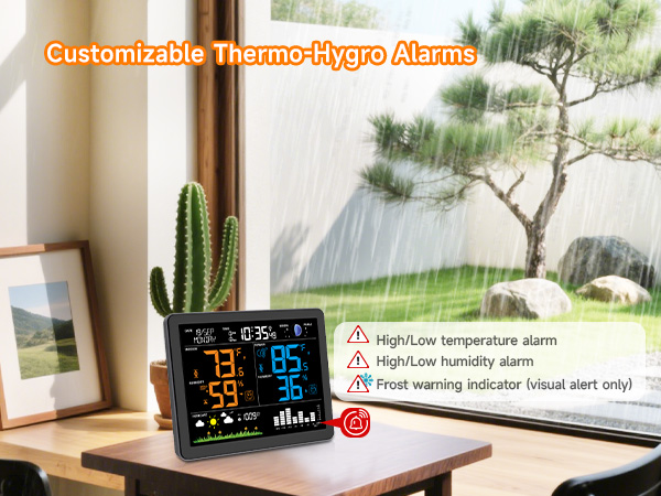 wireless weather station indoor outdoor