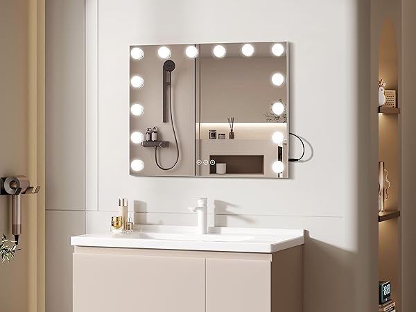 vanity mirror with lights