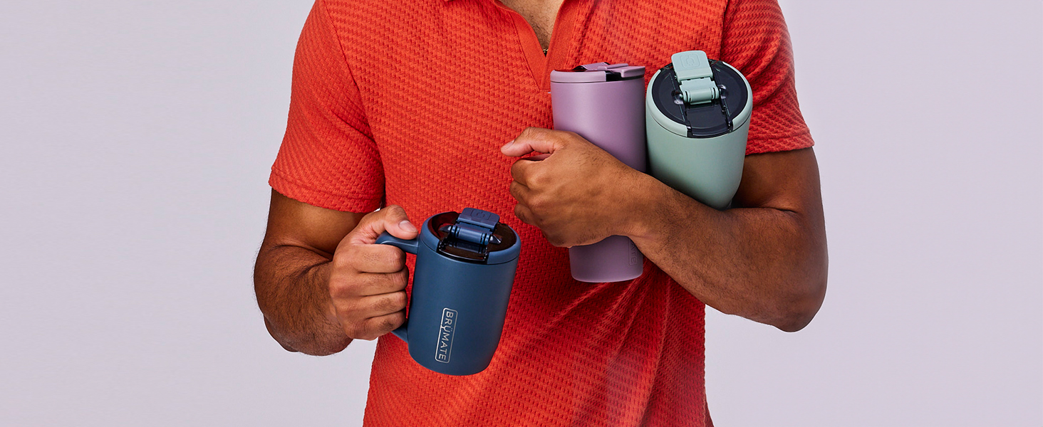Insulated Mug with Handle Brumate drink container