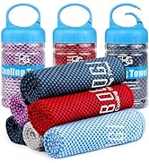 BOGI Cooling Towel, Cooling Towels for Neck and Face-47"x14"- Ice Towel for Instant Cooling, Soft...