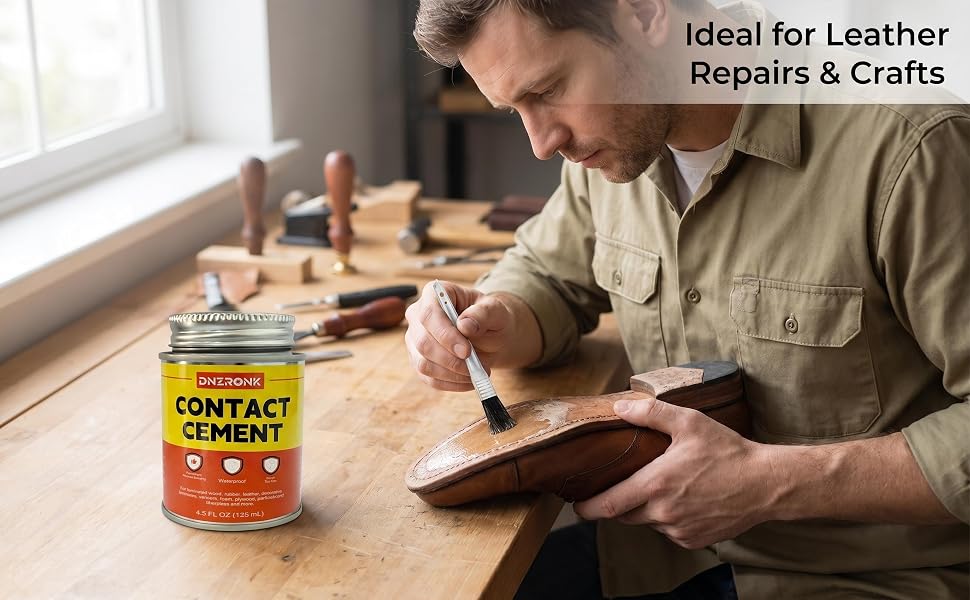 contact cement for shoe sole repair