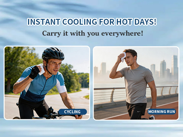 Disposable Cooling Wipes