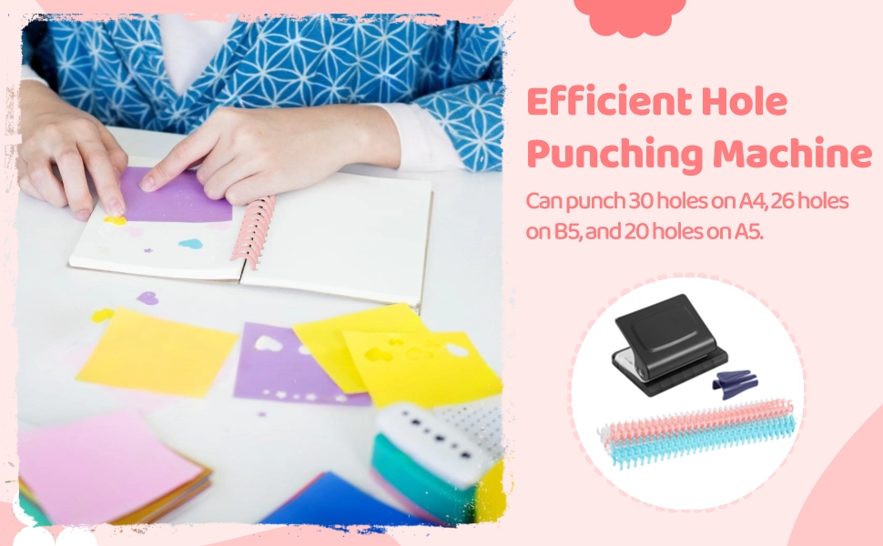 hole punch for spiral binding 