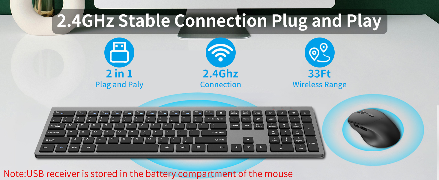 wireless keyboard and mouse