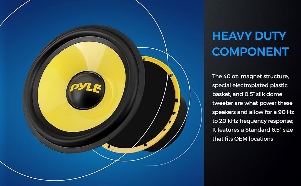 Car speaker, Pyle Car Speaker, Car Speaker system, Pyle Car Speaker system, 2 Way Custom system