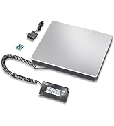 ACNHLI Heavy Duty Shipping Scale,440 LBS high Precision Hidden Wall Mounted Display, Portable Mul...